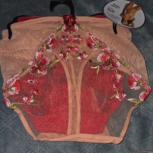 Adored by Adore Me 2-Pack Lace and Mesh Jenna Thong and Daisy Thong Underwear